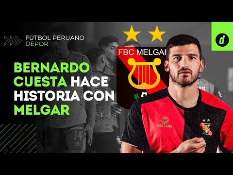 Bernardo Cuesta: el GOLEADOR HISTÓRICO del FBC MELGAR | TRAYECTORIA