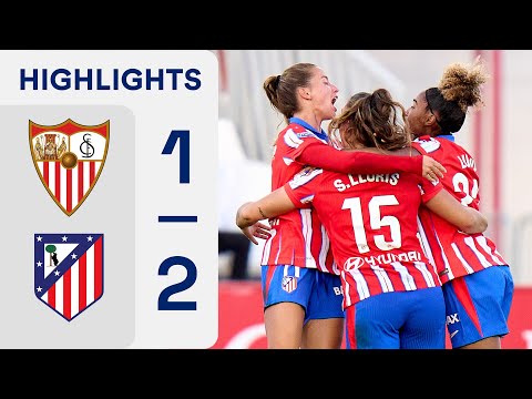 SEVILLA FC 1 - 2 ATLÉTICO DE MADRID | RESUMEN LIGA F