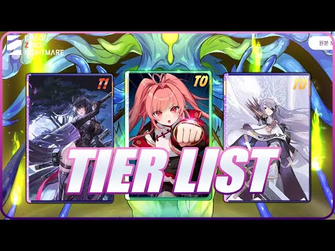 Which Are The Best Characters In Chaos Zero Nightmare ? [Tier List]