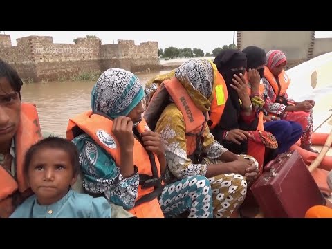 Pakistan evacuates people from flood-hit areas