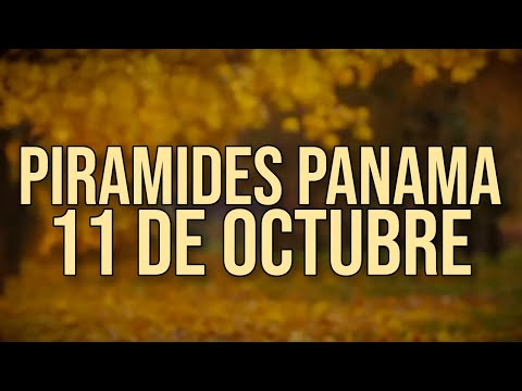 Pirámides de la suerte para el Miércoles 11 de Octubre 2023 Lotería de Panamá