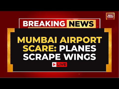 LIVE: Air India & IndiGo Jets Collide on Ground at Mumbai Airport | No Injuries | Aviation Safety