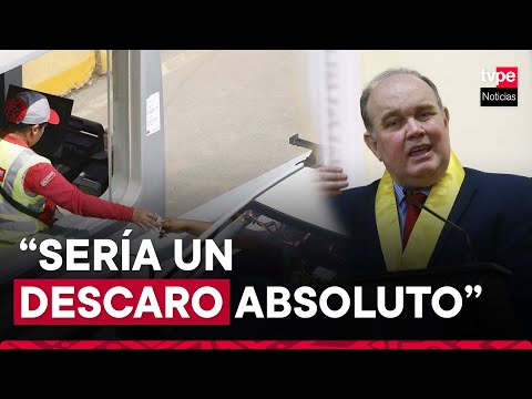 Rafael López Aliaga: “Si Rutas de Lima aumenta un sol más en peajes sería un descaro absoluto”