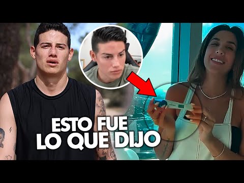 Nunca imaginé esto: James Rodríguez no se contiene y reacciona al embarazo de Daniela Ospina.