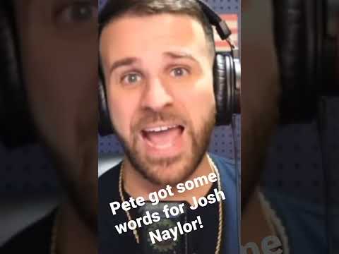 Pete got some words for Josh Naylor after he tried to show the Yankees up