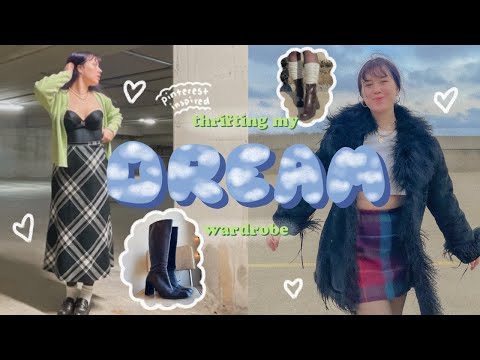 i thrifted MY DREAM WARDOBE!! the biggest & BEST thrift with me vlog & haul
