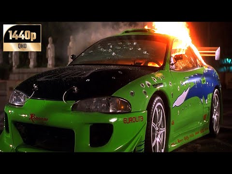 Rapido y Furioso (2001) Johnny Tran Destruye El Eclipse Latino 1440p