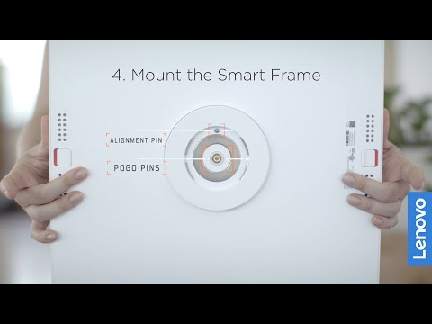 Lenovo Smart Frame – Unboxing, installation and gesture guide