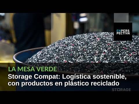 Storage Compat: Logística sostenible, con cajas y gavetas en plástico reciclado
