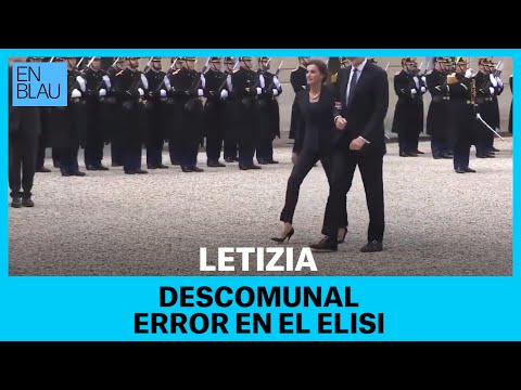 Descomunal error de Letizia en el Elíseo y Brigitte Macron la deja en evidencia