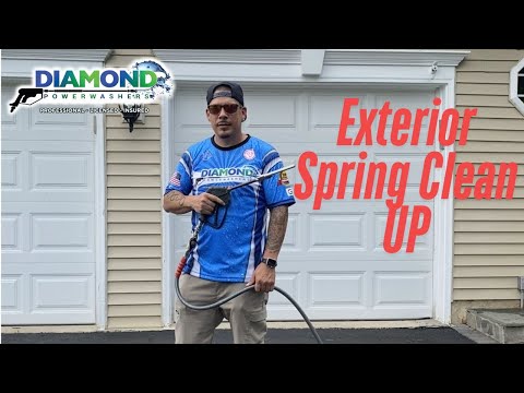 Spring Exterior Cleanup In Fairfax, Va | Diamond Power Washers Media Room |