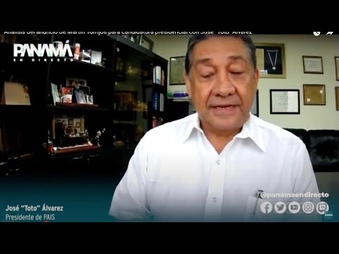 Análisis del anuncio de Martin Torrijos para candidatura presidencial con José Toto Álvarez