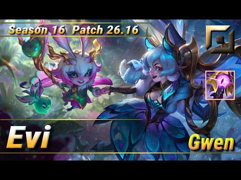 【JPサーバー/M1】SHG Evi グウェン(Gwen) VS アンベッサ(Ambessa) TOP - Patch26.16 JP Ranked【LoL】