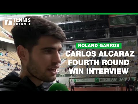 Carlos Alcaraz Building Confidence and Swinging Freely | 2024 Roland Garros Fourth Round