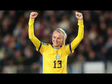 Sweden's Amanda Ilestedt scores goal vs. Japan - Amanda Ilestedt goals vs Japan women