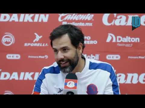 Gustavo Leal DT. Atlético San Luis I CONFERENCIA de prensa I San Luis 1-2 Tigres I Jornada 4 CL2024