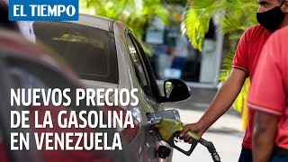 Nuevos precios de gasolina entran en vigencia en Venezuela