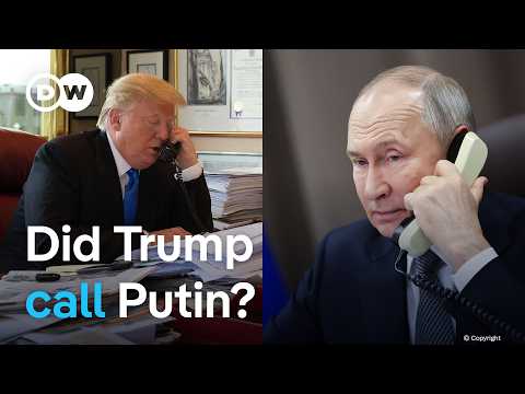 The Kremlin neither confirms or denies Donald Trump’s claim that he called Vladimir Putin | DW News