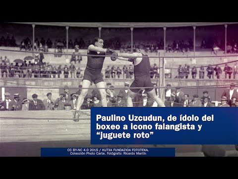 Miniatura del video titulado PAULINO UZCUDUN, DE ÍDOLO DEL BOXEO A ICONO FALANGISTA Y 'JUGUETE ROTO' | THE CONVERSATION