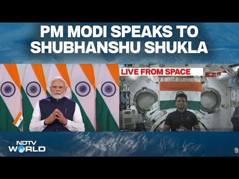PM Modi Speaks To Shubhanshu Shukla | PM Modi LIVE | Shubhanshu Shukla Call With PM Modi