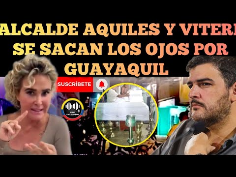 AQUILES ÁLVAREZ Y CYNTHIA VITERI SE SACAN LOS OJOS POR TEMA DE SEGURIDAD NOTICIAS RFE TV