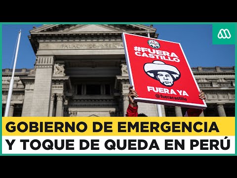 Pedro Castillo: Disuelve el congreso, impone gobierno de emergencia e inicia toque de queda