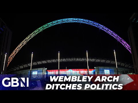 Wembley no longer being lit up 'after pressure from sponsors' | Why for one cause but not the other?