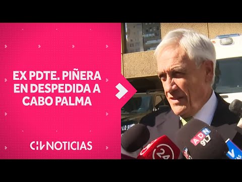 Sebastián Piñera en despedida de cabo Palma: Tenemos que apoyar a Carabineros - CHV Noticias