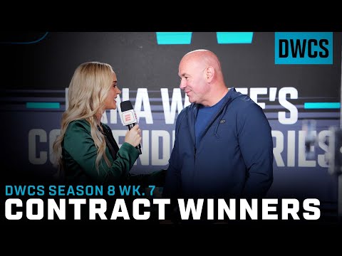 Dana White Announces UFC Contract Winners | DWCS - Season 8, Week 7