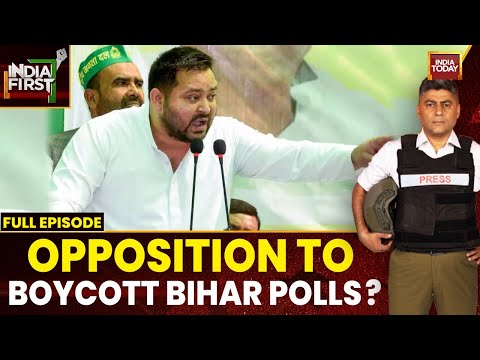 India First With Gaurav Sawant: Will Opposition Boycott Bihar Elections? | Rahul Gandhi Vs EC