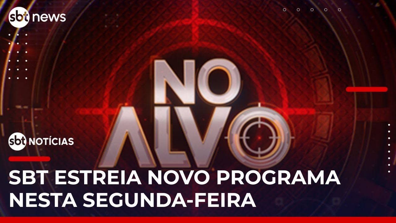 No Alvo SBT estreia novo programa nesta segunda feira 14 | SBTNotícias 1ª Edição