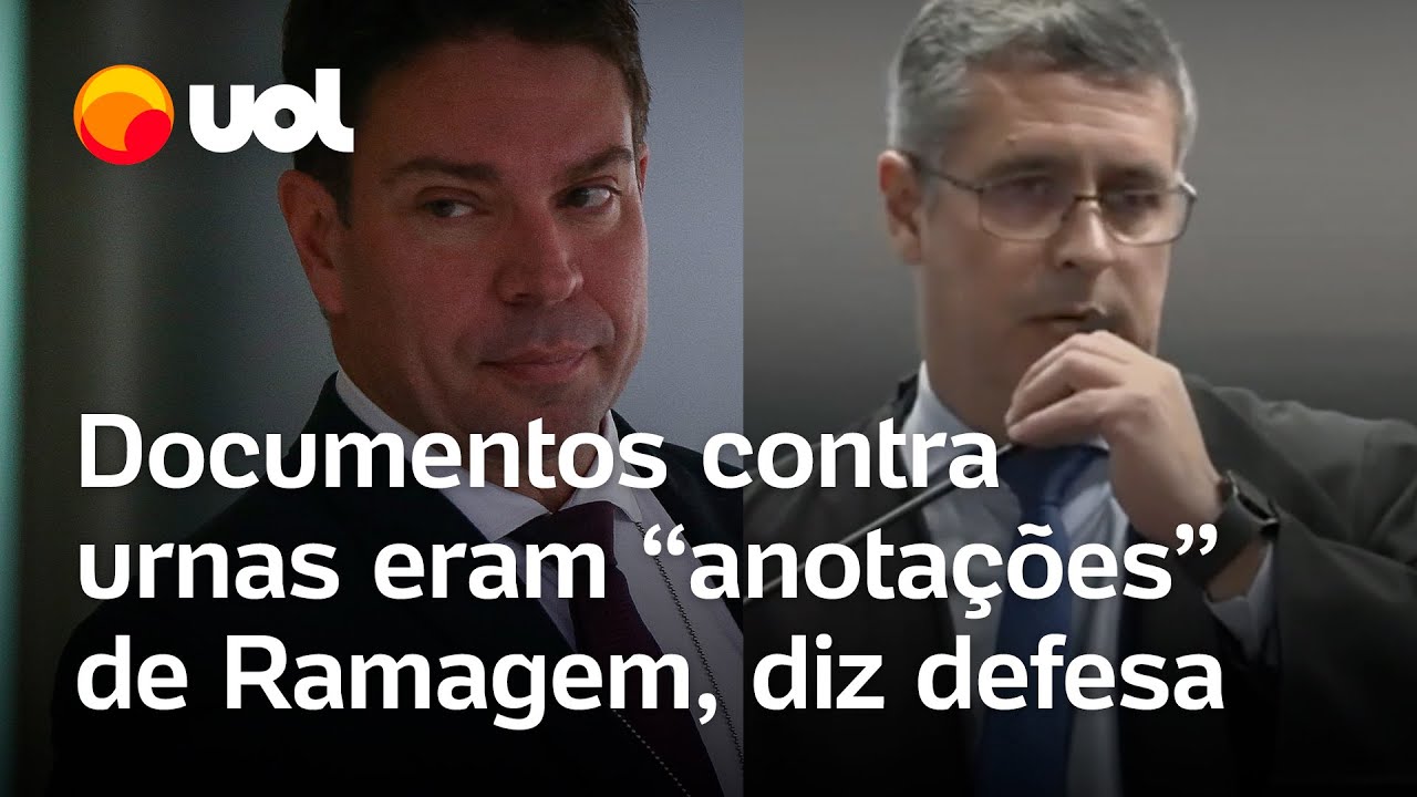 Julgamento do STF: Documentos contra as urnas eram ‘anotações’ de Ramagem, diz defesa