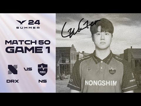 늙었다는 건 살아남았다는 것 | DRX vs. NS 게임1 하이라이트 | 07.21 | 2024 LCK 서머 스플릿