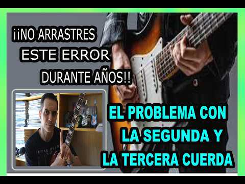POR QUÉ EL 99% DE LOS GUITARRISTAS TIENE EL MISMO PROBLEMA EVITANDO PUNTEOS EN ESTAS DOS CUERDAS