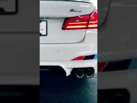 BMW M5 M Performance Titanium Exhaust Cold Start Sound 🔊
