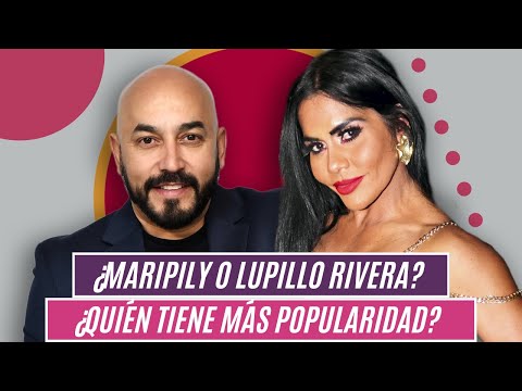 ¿Maripily o Lupillo Rivera? ¿Quién tiene más popularidad?