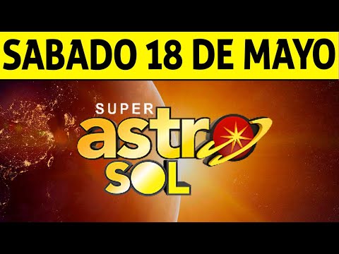 Resultado de ASTRO SOL del Sábado 18 de Mayo de 2024  SUPER ASTRO