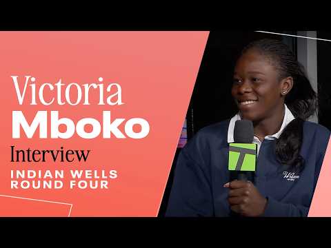 Victoria Mboko on attending Chanel fashion show & upcoming Aryna Sabalenka clash | 2026 Indian Wells