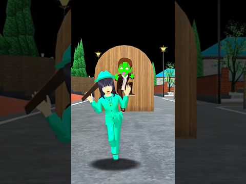 yuta menjadi zombie 🥵🥶😲😢😱#sakuraschoolsimulator #monster #animation