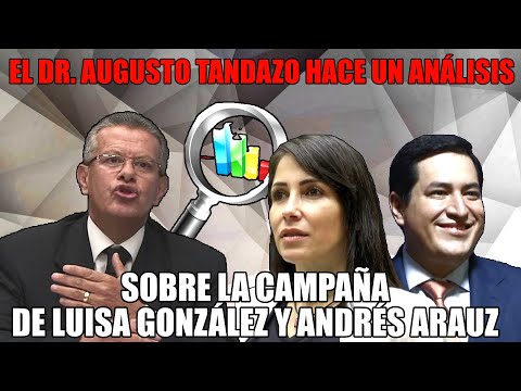 Dr. Tandazo analiza campaña de González y Arauz en busca de victoria revolucionaria