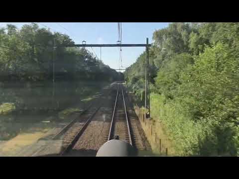 Meerijden met de machinist van Groningen naar Zwolle. ( zonder snelheidsmeter)