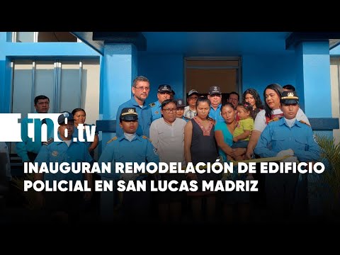 Comprometidos con la paz y la seguridad inauguran remodelación de edificio policial en Madriz