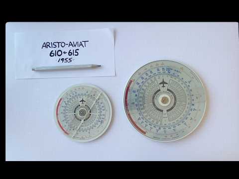 Aristo Aviat 610 & 615 (1955): the DR2 Dreieckrechner evolves