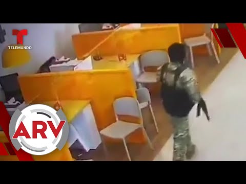 Sujeto armado secuestra a más de 40 personas en un banco en Georgia | Al Rojo Vivo | Telemundo