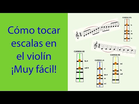 Cómo tocar violín - Mis primeras escalas (Lección 8)