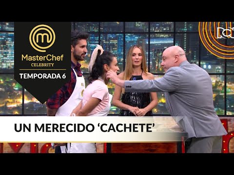 Paola y Brian recibieron el primer cachete de Rausch | MasterChef Celebrity