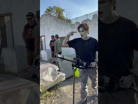 Real Life Zombie Attacks Me!