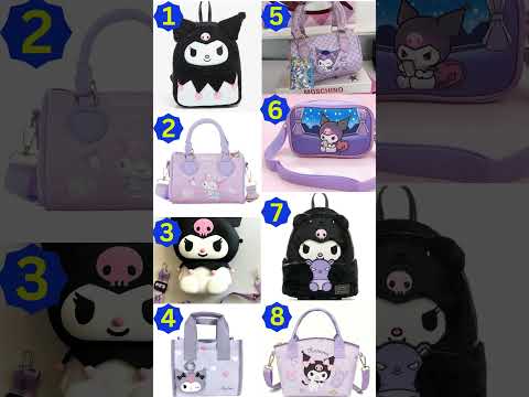 SanrioBag #wouldyourather #sanrio #quiz #fashion #collection #cute #games #kuromi #kawaii #bag #fypシ