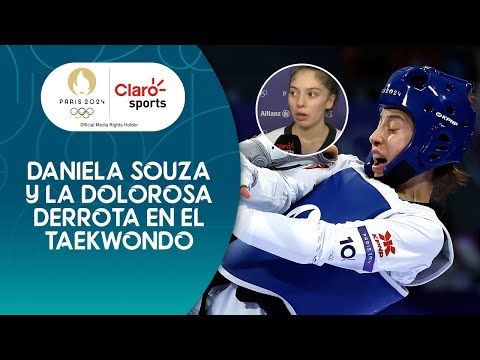 Daniela Souza y la dolorosa derrota en el taekwondo de #Paris2024: Cronología