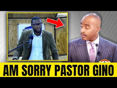 Pastor Gino Jennings 'AM SORRY' Minister Jeffison Wint Seeks Forgiveness.